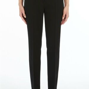 WEEKEND MAX MARA Pleated Black Trousers